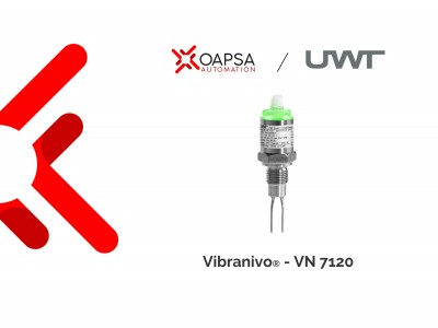 UWT | Vibranivo® - VN 7120: Detección de nivel fiable, sin calibraciones